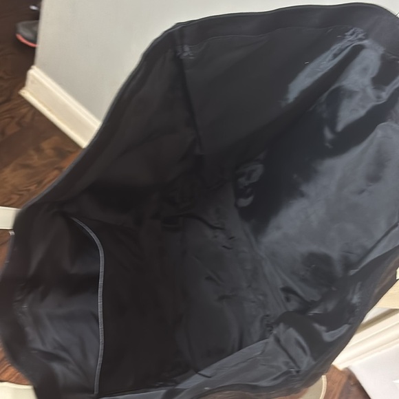 EUC Victoria’s Secret black tote with white lettering large - Picture 5 of 5